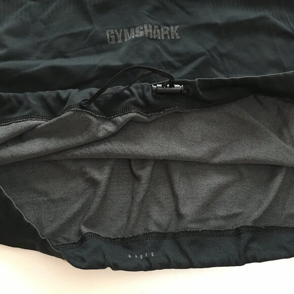 Gymshark Cropped Activewear Tank Top Black Size XL - Picture 4 of 7
